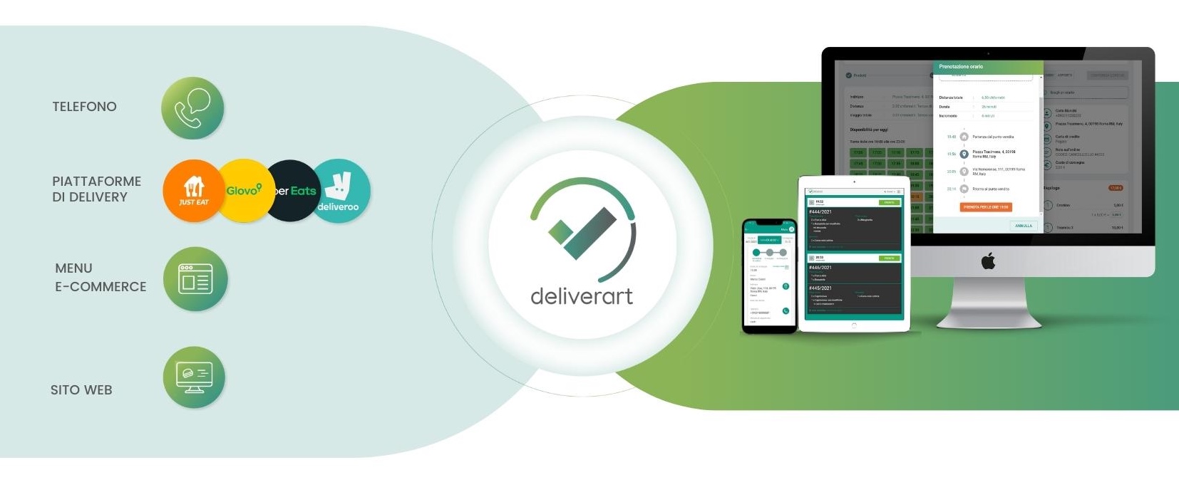 Tutto il delivery in una piattaforma